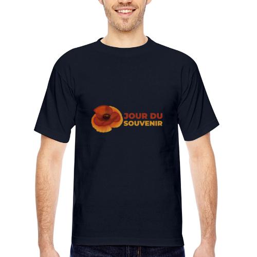 Remembrance Day - Bayside Unisex Heavyweight USA Made T-Shirt