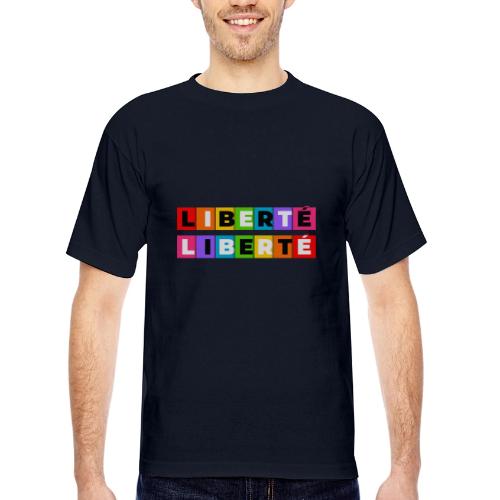 Freedom in colour - Bayside Unisex Heavyweight USA Made T-Shirt