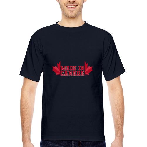 Made in Canada - Bayside Unisex Heavyweight USA Made T-Shirt