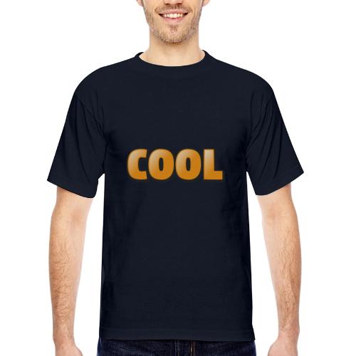 Cool 3D Word Design – Bold Chill Style - Bayside Unisex Heavyweight USA Made T-Shirt