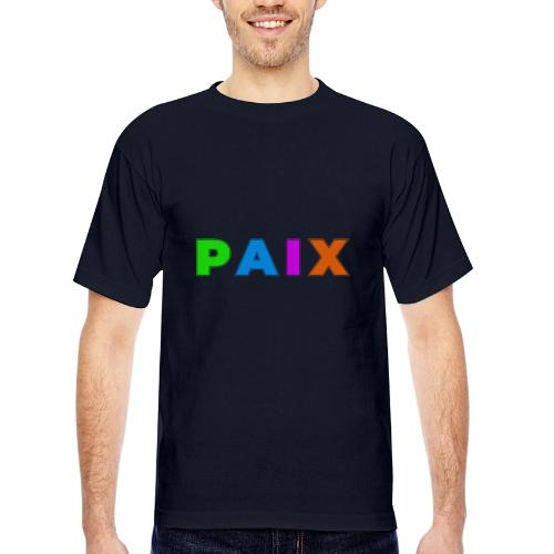 Peace in Colour - Bayside Unisex Heavyweight USA Made T-Shirt