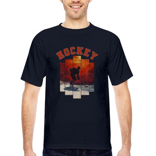 Hockey Dreams - Bayside Unisex Heavyweight USA Made T-Shirt