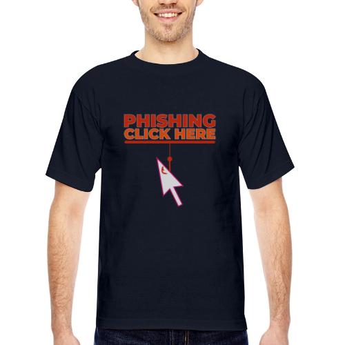 Phishing: Hooked by Deception - Bayside Unisex Heavyweight USA Made T-Shirt