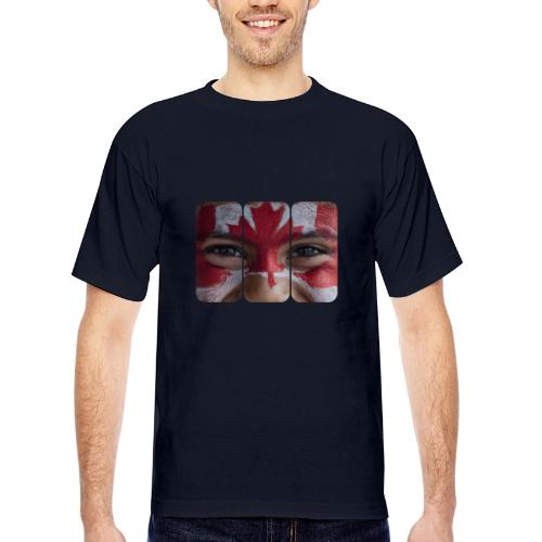 Proudly Canadian - Bayside Unisex Heavyweight USA Made T-Shirt