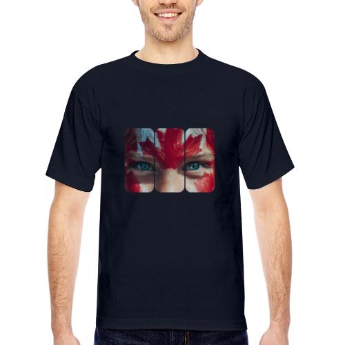 Canada: Northern Spirit - Bayside Unisex Heavyweight USA Made T-Shirt