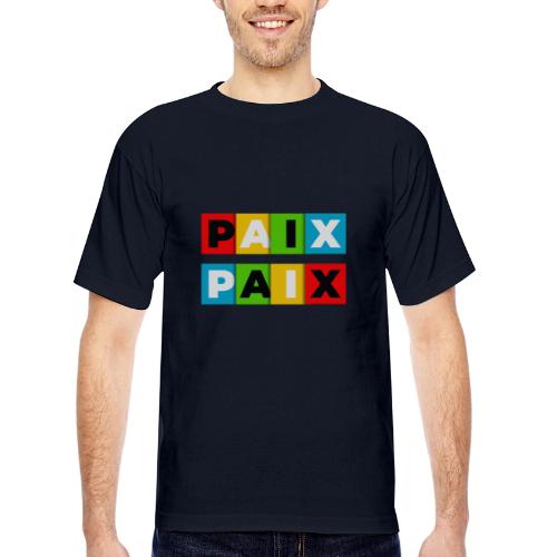 Peace in Colour - Bayside Unisex Heavyweight USA Made T-Shirt