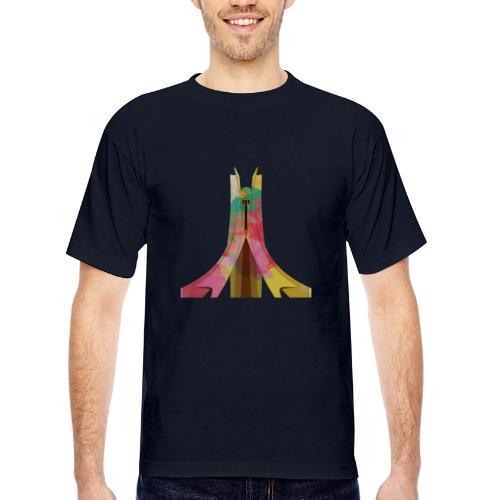 Maqam Echahid: Martyr's Memorial - Bayside Unisex Heavyweight USA Made T-Shirt