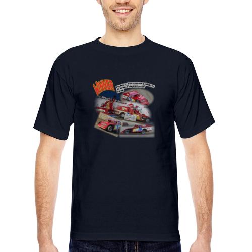 Jonathan Taylor Eldora Speedway FFN#1 Design 2 - Bayside Unisex Heavyweight USA Made T-Shirt