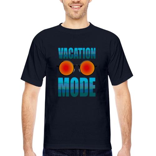 Vacation mode: Ocean Vibes On - Bayside Unisex Heavyweight USA Made T-Shirt