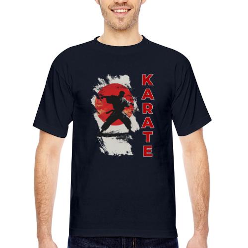 Karate: the spirit of discipline - Bayside Unisex Heavyweight USA Made T-Shirt