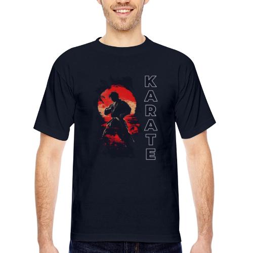 Karate: the art of self-mastery - Bayside Unisex Heavyweight USA Made T-Shirt