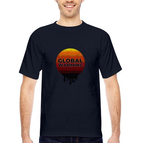 Global warming - Bayside Unisex Heavyweight USA Made T-Shirt