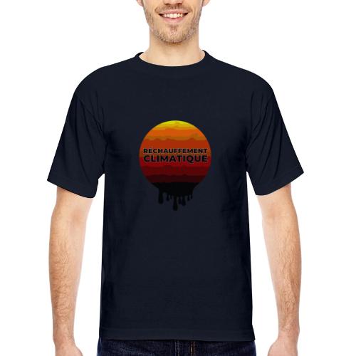 Global warming - Bayside Unisex Heavyweight USA Made T-Shirt