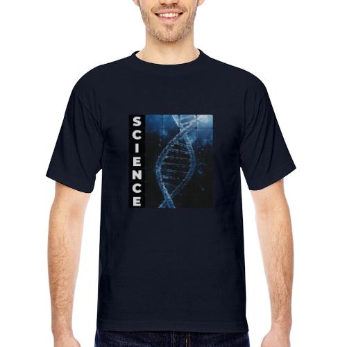 Frozen Code of Science - Bayside Unisex Heavyweight USA Made T-Shirt