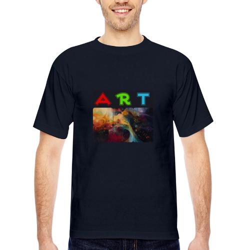 Waves of Art - Bayside Unisex Heavyweight USA Made T-Shirt