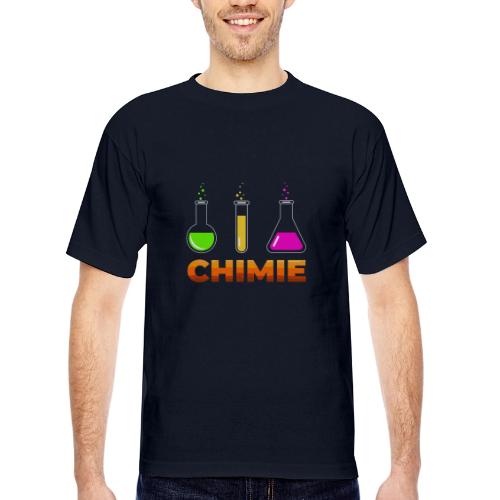 Chemistry: Moving Elements - Bayside Unisex Heavyweight USA Made T-Shirt
