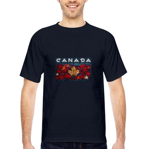 Canada's Living Canvas - Bayside Unisex Heavyweight USA Made T-Shirt