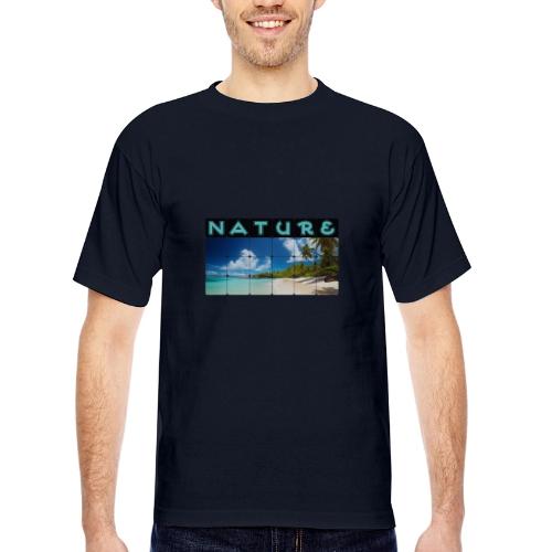 Nature: Island Bliss - Bayside Unisex Heavyweight USA Made T-Shirt