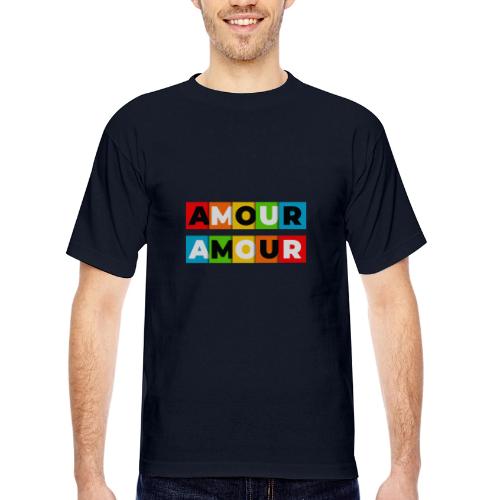 Love in Colour - Bayside Unisex Heavyweight USA Made T-Shirt