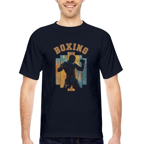 Boxing Is Life - Bayside Unisex Heavyweight USA Made T-Shirt