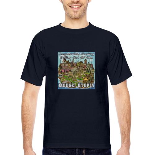 Mouse Utopia - Bayside Unisex Heavyweight USA Made T-Shirt