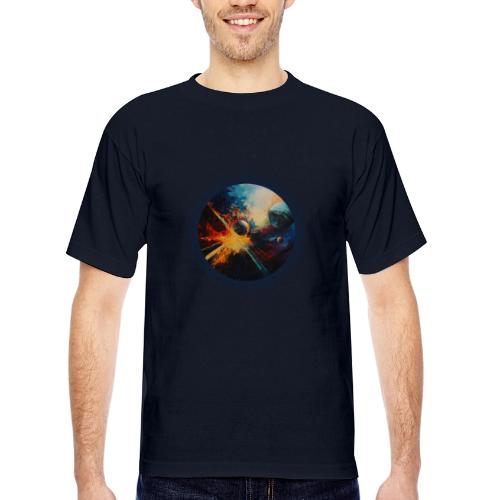 Planets in Turmoil - Bayside Unisex Heavyweight USA Made T-Shirt