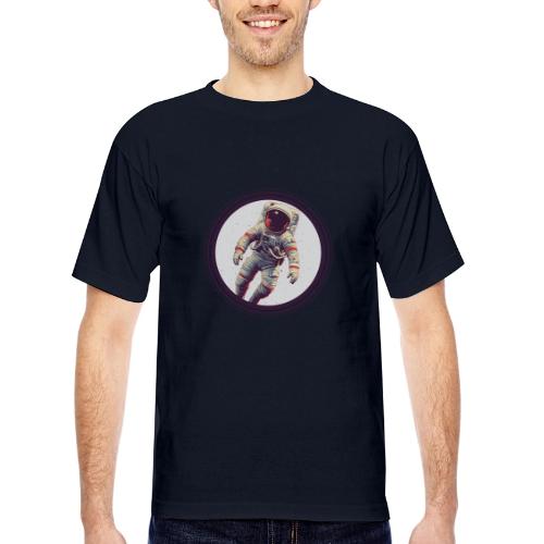 Astronaut: From Earth to the cosmos - Bayside Unisex Heavyweight USA Made T-Shirt