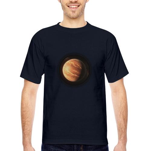 Exoplanet Frontiers - Bayside Unisex Heavyweight USA Made T-Shirt