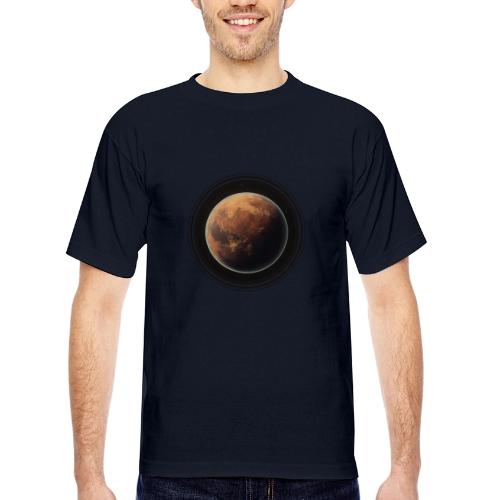Exoplanet Horizons - Bayside Unisex Heavyweight USA Made T-Shirt