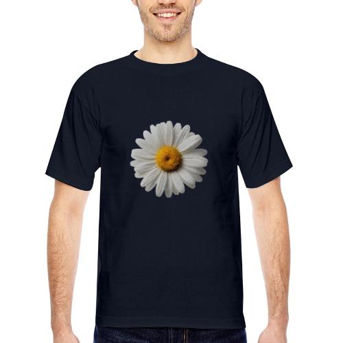 Morning Daisy Freshness - Bayside Unisex Heavyweight USA Made T-Shirt