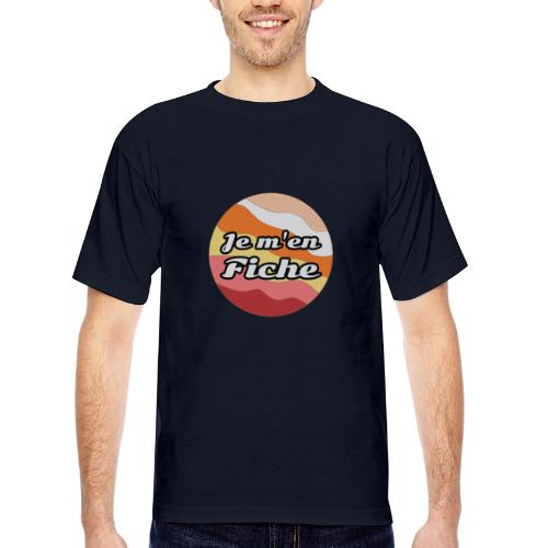 I don't care - Bayside Unisex Heavyweight USA Made T-Shirt