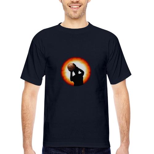 Basketball: The Art of the Shot - Bayside Unisex Heavyweight USA Made T-Shirt