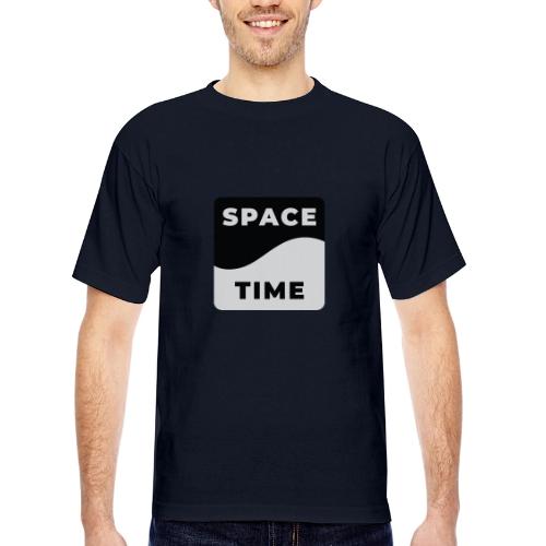 Space-time: Warped Reality - Bayside Unisex Heavyweight USA Made T-Shirt