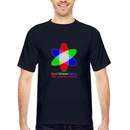 Primary colors: RGB Origins - Bayside Unisex Heavyweight USA Made T-Shirt