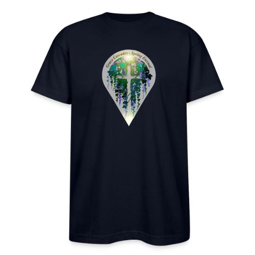 Easter Grace Cascades Vine T Shirt, Renewal Gift - Bayside Unisex Heavyweight USA Made T-Shirt