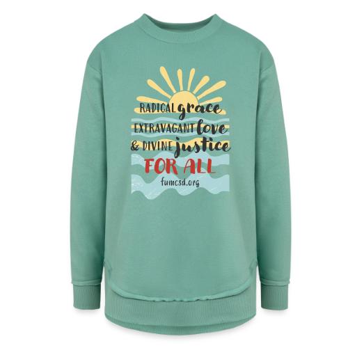 Beachy FUMCSD - Women's Weekend Tunic Fleece Sweatshirt