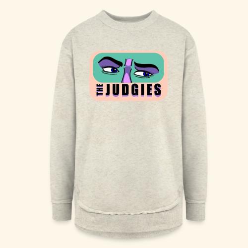 The Judgies Logo - Women's Weekend Tunic Fleece Sweatshirt