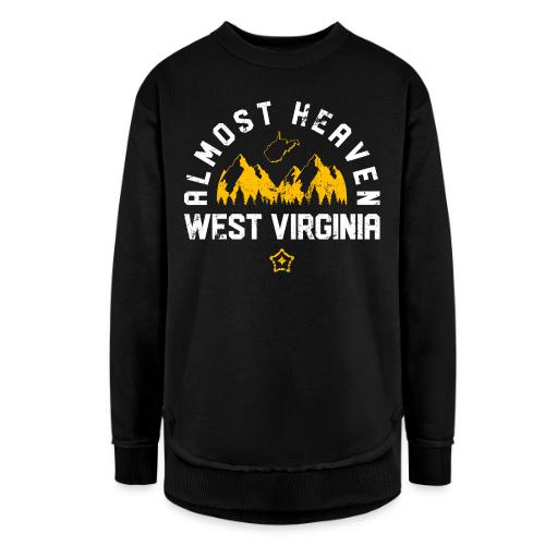 almost heaven png - Women's Weekend Tunic Fleece Sweatshirt