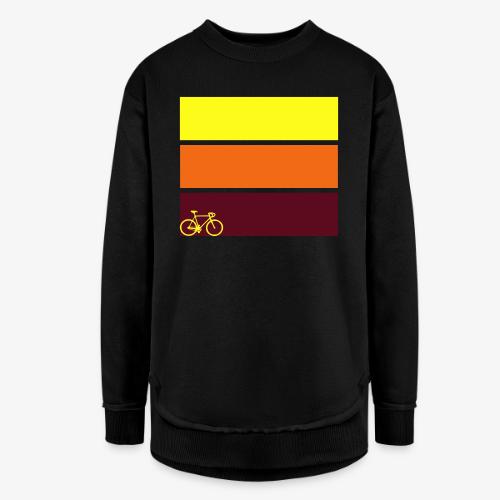tricolor with bicycle - Women's Weekend Tunic Fleece Sweatshirt