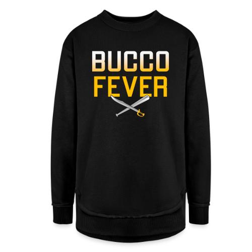 Bucco Fever (Left Breast/2-Sided) - Women's Weekend Tunic Fleece Sweatshirt