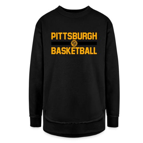 pgh basketball - Women's Weekend Tunic Fleece Sweatshirt