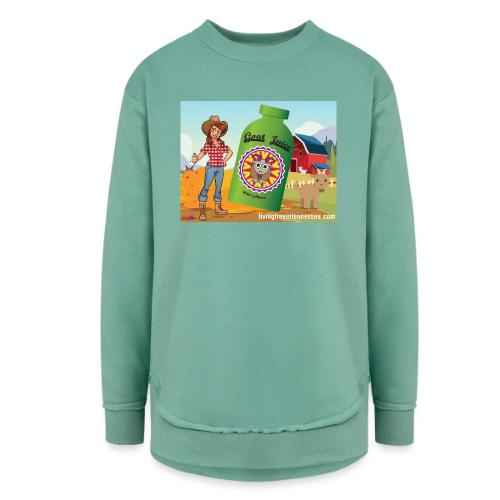 Nicole Sauce's Goat Juice - Women's Weekend Tunic Fleece Sweatshirt