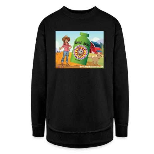 Nicole Sauce's Goat Juice - Women's Weekend Tunic Fleece Sweatshirt