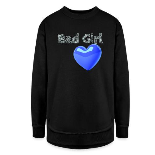 Smoon City_Bad Girl - Women's Weekend Tunic Fleece Sweatshirt