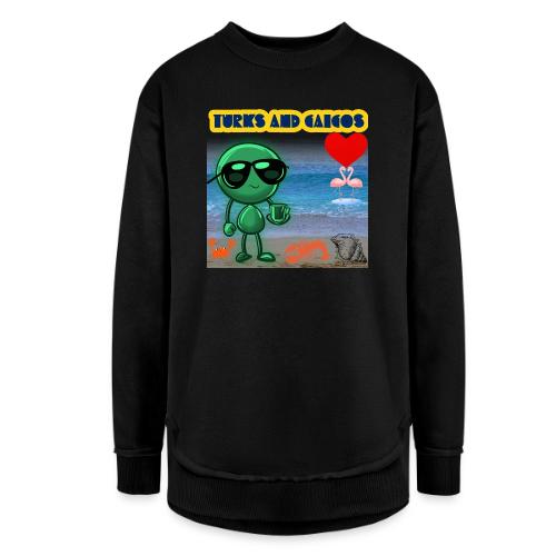 Smoon City_Turks and Caicos - Women's Weekend Tunic Fleece Sweatshirt