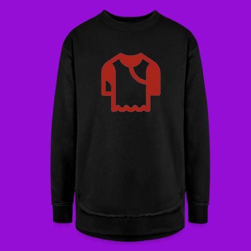 Logo outline - Women's Weekend Tunic Fleece Sweatshirt