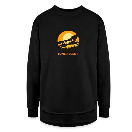 Lone Ascent Wolf - Women's Weekend Tunic Fleece Sweatshirt