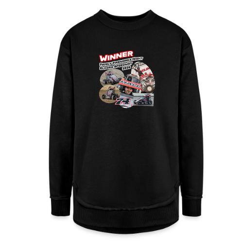 Luke Hall - Eldora Speedway FFN#1 Design 2 - Women's Weekend Tunic Fleece Sweatshirt