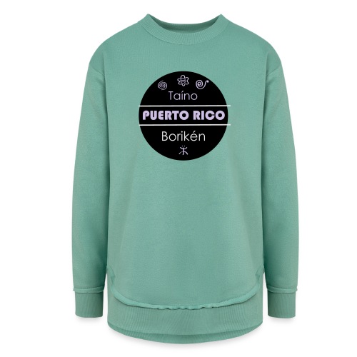Puerto Rico - Women's Weekend Tunic Fleece Sweatshirt