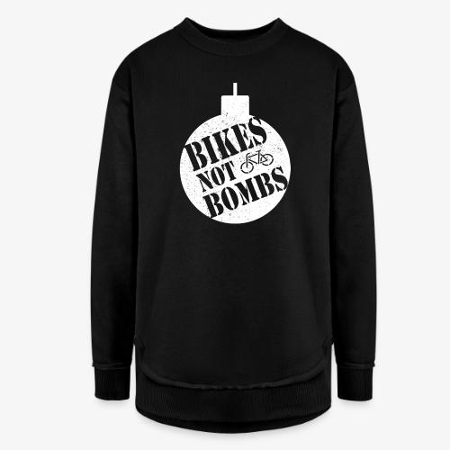 Bikes Not Bombs - Women's Weekend Tunic Fleece Sweatshirt